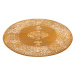 Hanse Home Collection koberce Kusový koberec Gloria 105518 Mustard kruh - 160x160 (průměr) kruh 