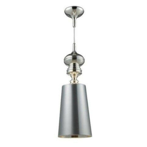 Závěsné svítidlo AZzardo Baroco 1 pendant silver AZ0307 E27 1x15W IP20 25 cm stříbrné