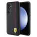 Kryt Ferrari FEHCS24MN3DUR S24+ S926 black hardcase Carbon Printed Line (FEHCS24MN3DUR)