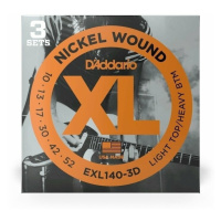 D'Addario EXL140-3D Struny pro elektrickou kytaru