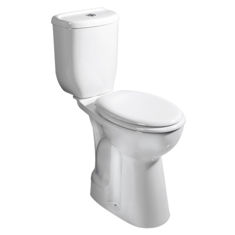 Creavit HANDICAP WC kombi zvýšený sedák, spodní odpad, bílá