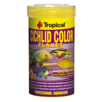 Tropical Cichlid Color 100ml/20g základní krmivo s vysokým obsahem bílkovin pro cichl