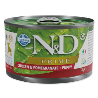 KONZERVA N&D DOG PRIME CHICKEN & POMEGRANATE PUPPY 140g