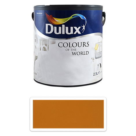 DULUX Colours of the World - matná krycí malířská barva do interiéru 2.5 l Sušená meruňka