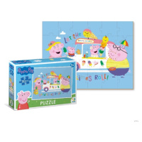 Puzzle Prasátko Peppa Zmrzlina