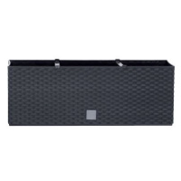 Samozavlažovací květináč Prosperplast Rato Case 51,4 x 19 x 18,6 cm antracit