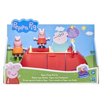 HASBRO - Prasátko Peppa Rodinné Červené Auto