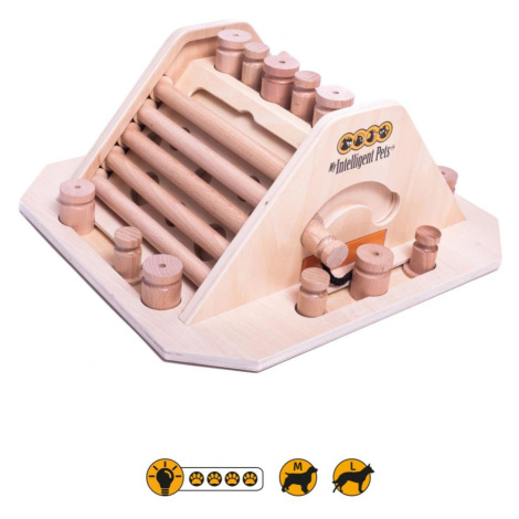 My Intelligent Pets Dřevěný hlavolam Pyramid