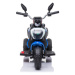 mamido Dětská elektrická motorka Fast Tourist modrá