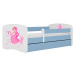 Kocot kids Dětská postel Babydreams princezna na koni modrá, varianta