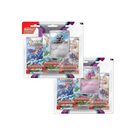 Pokémon TCG: Scarlet & Violet 02 Paldea Evolved - 3 Blister Booster