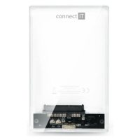 Externí box pro HDD Connect IT ToolFree clear (CEE-1300-TT)