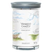 Yankee Candle Vonná svíčka Clean Cotton 2 knoty 567 g