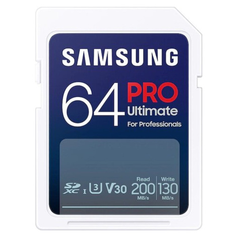 Samsung SDXC 64GB PRO ULTIMATE MB-SY64S/WW Bílá