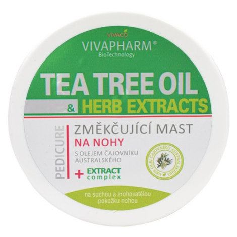 Vivaco Změkčující mast s Tea Tree Olejem VIVAPHARM 100 ml