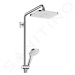 HANSGROHE Croma Sprchový set s vanovým termostatem, 28x17 cm, 3 proudy, chrom 27687000