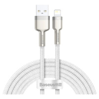 Kabel Baseus USB cable for Lightning Cafule, 2.4A, 2m (white) (6953156202290)