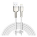 Kabel Baseus USB cable for Lightning Cafule, 2.4A, 2m (white) (6953156202290)