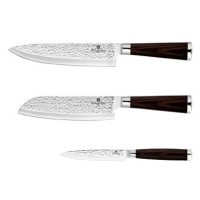 BERLINGERHAUS Sada nožů nerez 3 ks Forest Line Santoku