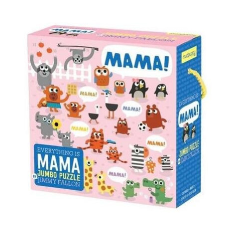Mudpuppy Jumbo puzzle Mama! 25 dílků