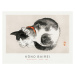 Obrazová reprodukce Sleeping Cat (Special Edition Japandi) - Kōno Bairei, 40 × 30 cm