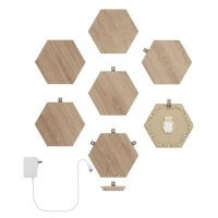 Nanoleaf Elements Hexagons Starter Kit 7 pack Dřevěná