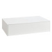 Krajcar PKF Fine koupelnová skříňka 100 x 22 x 50 cm s výřezem bílá PKF100
