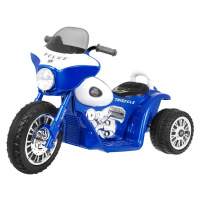 mamido Dětská elektrická motorka modrá