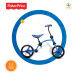 smarTrike dětské odrážedlo Fisher-Price Running Bike 2v1 1050033 modro-černé