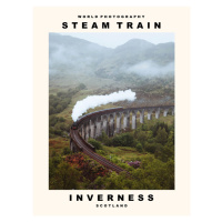 Fotografie Steam Train (Inverness, Scotland), 30 × 40 cm