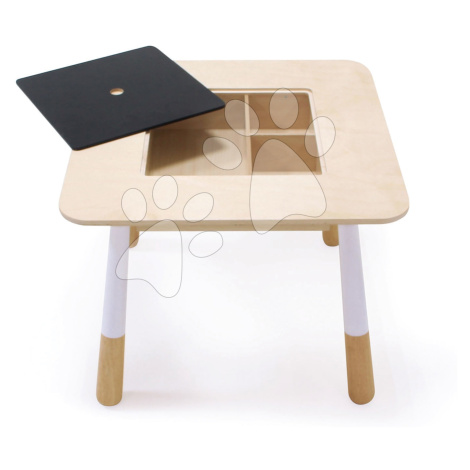 Dřevěný stůl pro děti Forest Table Tender Leaf Toys s úložným prostorem