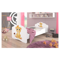 Dětská postel s obrázky - čelo Casimo Rozměr: 140 x 70 cm, Obrázek: Simba