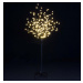 Nexos 1126 Dekorativní LED osvětlení - strom s květy 150 cm, teple bílé