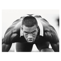 Fotografie Portrait of determined runner, Digital Vision., 40 × 30 cm