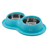 Vsepropejska Duo plastové misky pro psa Barva: Modrá