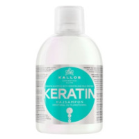 Kallos Keratin shampoo - regenerační šampon na vlasy s keratinem 1000 ml