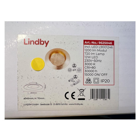 Lindby Lindby - LED Stropní svítidlo KETI LED/12W/230V