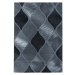 Kusový koberec Costa 3530 black-200x290