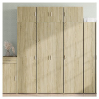 vidaXL Skříň highboard dub sonoma 70 x 42,5 x 185 cm kompozitní dřevo