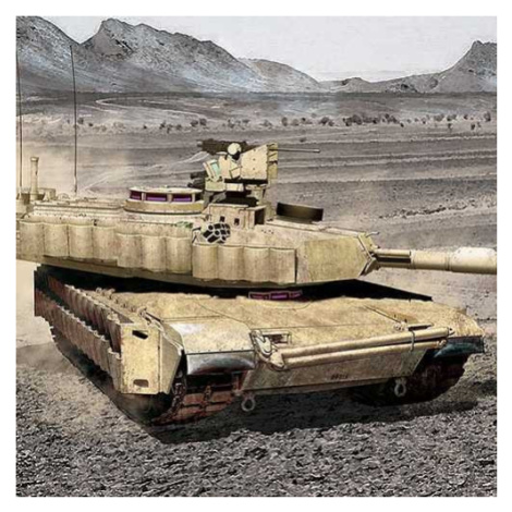 Model Kit tank 13504 - US Army M1A2 V2 TUSK II (1:35)