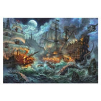 Puzzle Bitva pirátů 1000 dílků