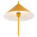 Designová stojací lampa žlutá - Triangolo