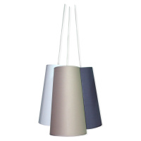 Estila Designová závěsná lampa Tricolor