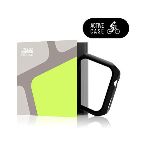 Tempered Glass Protector pro Apple Watch 10 46mm, černé lesklé