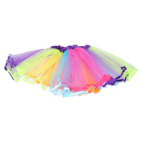 Set karneval - sukně 30 cm 3 vrsty barevná