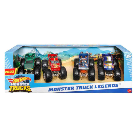 Hot wheels® monster trucks monster truck legends, mattel hdb86