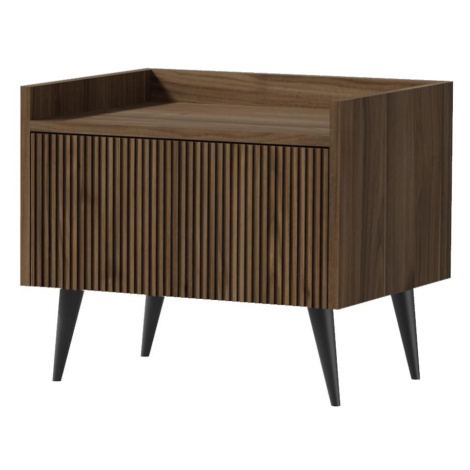 Noční stolek Ademo 8 ořech BAUMAX