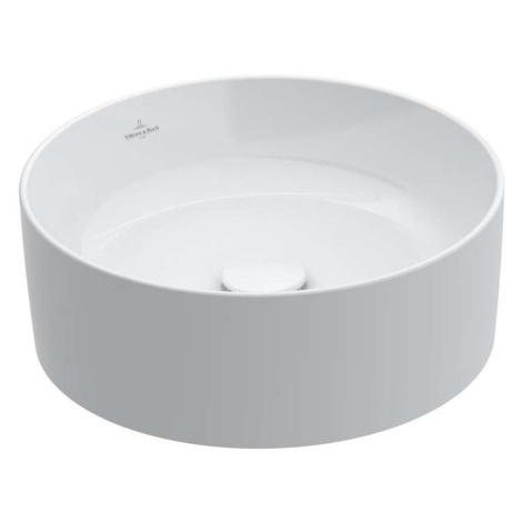 Villeroy & Boch Collaro - Umyvadlo na desku, průměr 40 cm, alpská bílá 4A184001