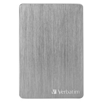 VERBATIM Store 'n' Go HDD 2TB USB 3.2/USB-C Gen 1 ALU Slim šedý