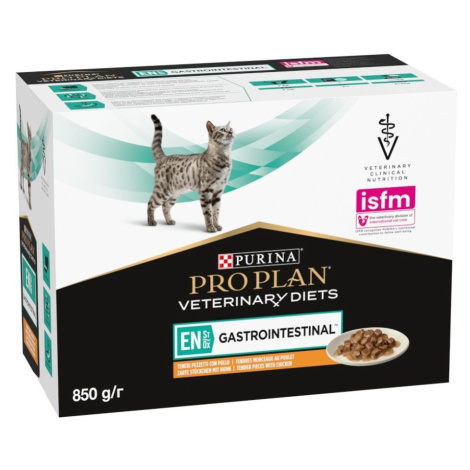 PURINA Pro Plan Veterinary Diets EN St/Ox Gastrointestinal kapsičky pro kočky 10x85 g